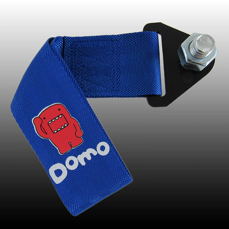 DOMO KUN Blue Racing Tow Strap for Front / Rear Bumper - Image 4