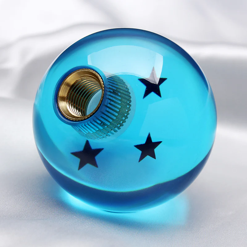 3 Star Blue Dragon Ball Manual Shift Knob - Image 2