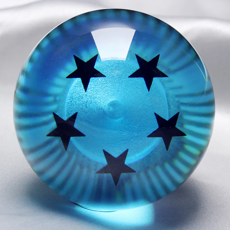 5 Star Blue Dragon Ball Manual Shift Knob - Image 2