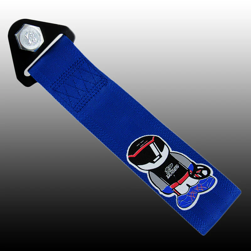 Mugen Blue Racing Tow Strap for Front / Rear Bumper - Image 4