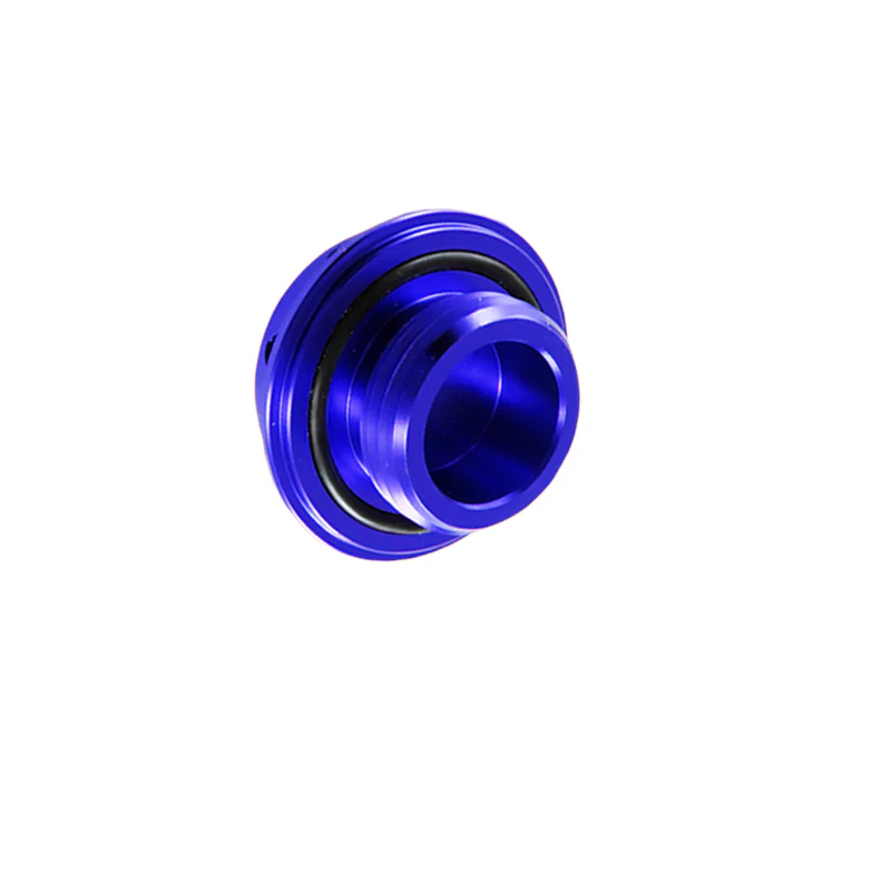 Blue HKS Engine Oil Fuel Filler Cap Cover Billet For Toyota Camry Corolla Celica - Image 4