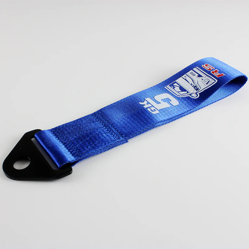 Honda GK5 RS Blue Racing Tow Strap for Front / Rear Bumper - Image 3