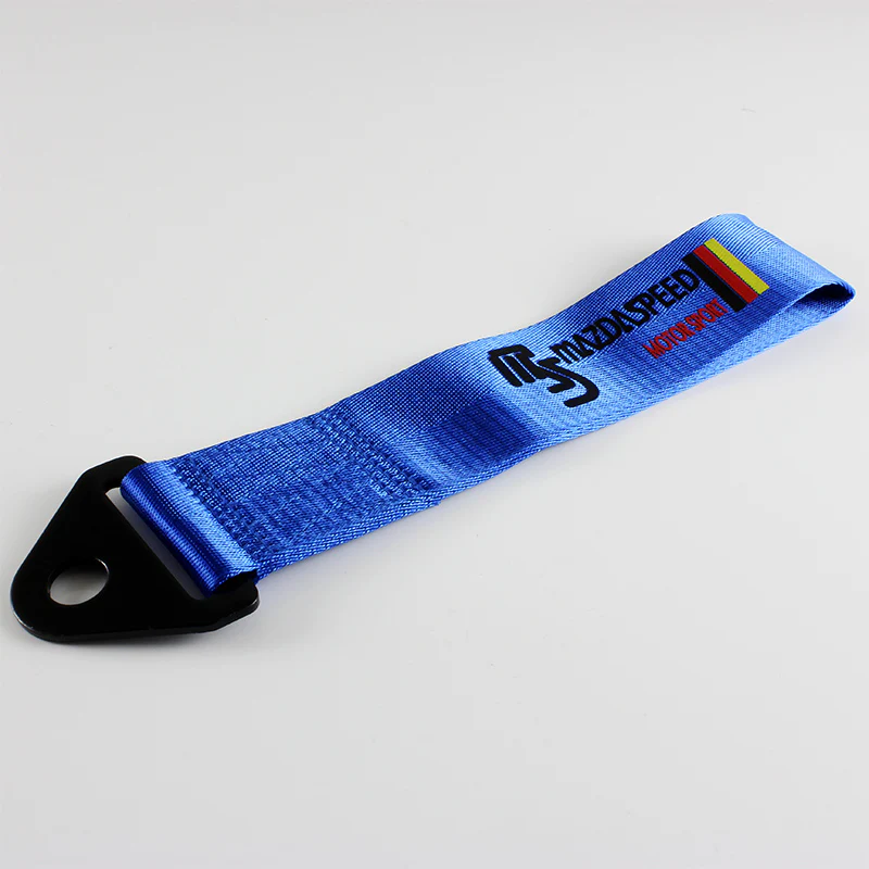 Mazdaspeed Blue Racing Tow Strap for Front / Rear Bumper - Image 3