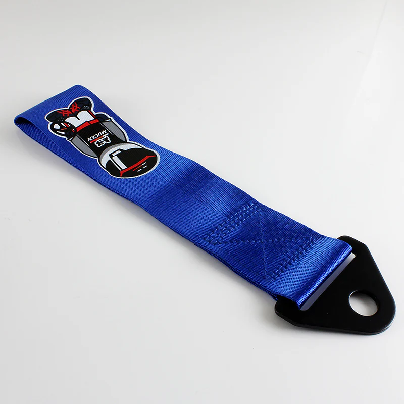 Mugen Blue Racing Tow Strap for Front / Rear Bumper - Image 4