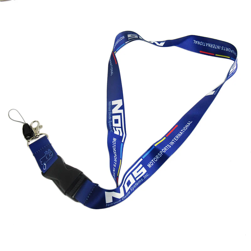 NOS Blue Keychain Lanyard - Image 2