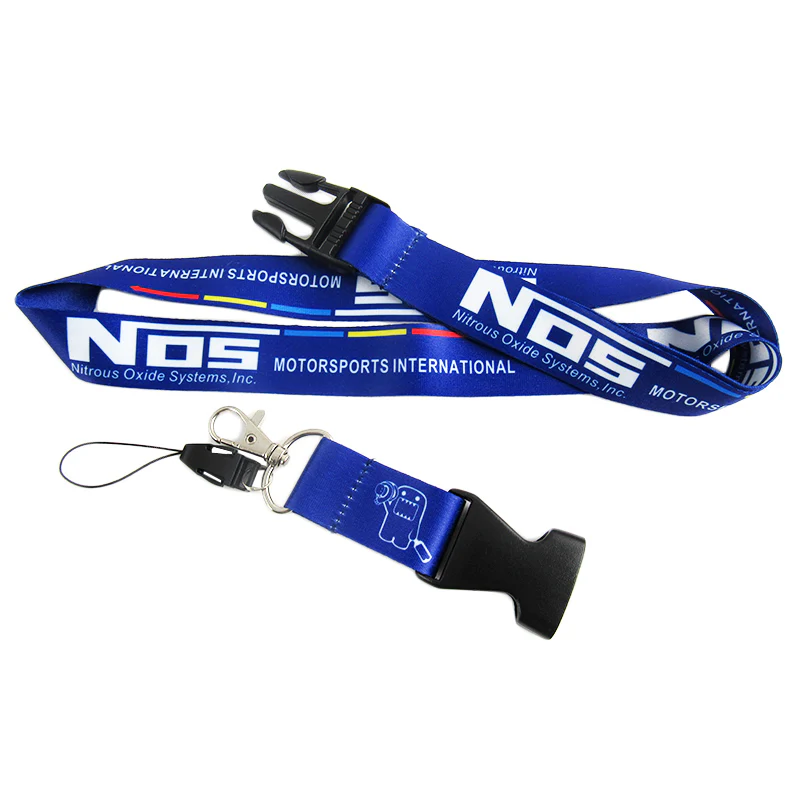 NOS Blue Keychain Lanyard - Image 3