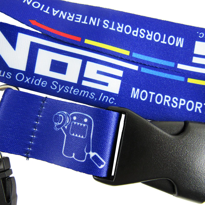 NOS Blue Keychain Lanyard - Image 4