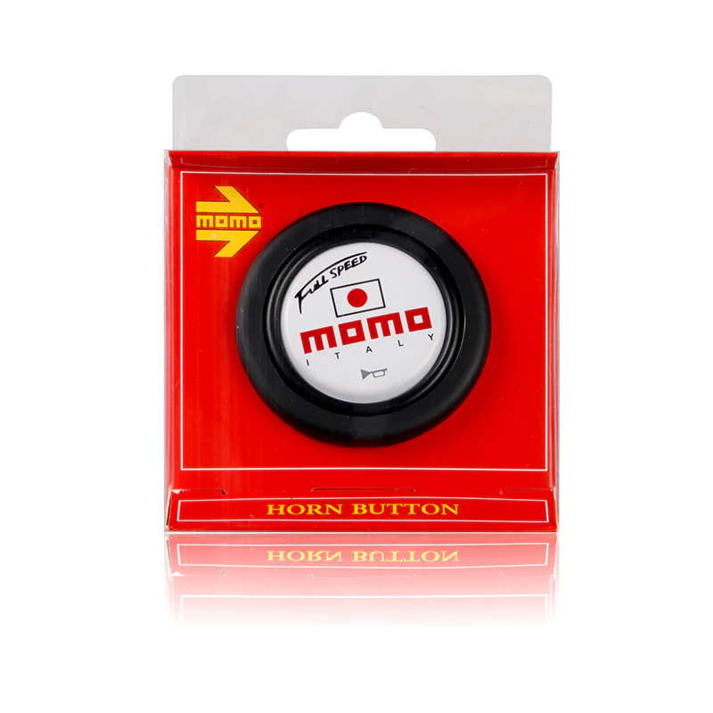Blue Line 350mm MOMO Racing Steering Wheel Microfiber Leather with MOMO Horn Button - Image 8