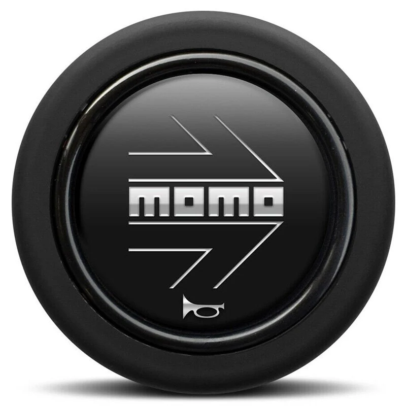 Blue Line 350mm MOMO Racing Steering Wheel Microfiber Leather with MOMO Horn Button - Image 5
