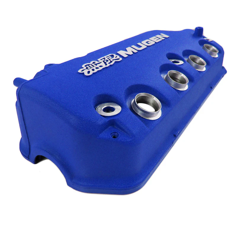 Mugen Blue Engine Valve Cover with Oil Cap for Honda Civic SOHC VTEC - Image 7
