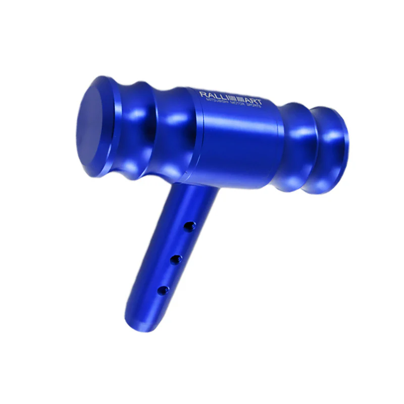 Blue RALLIART Mitsubishi Car Shift Knob Aircraft Joystick Transmission Racing Gear Shifter - Image 3