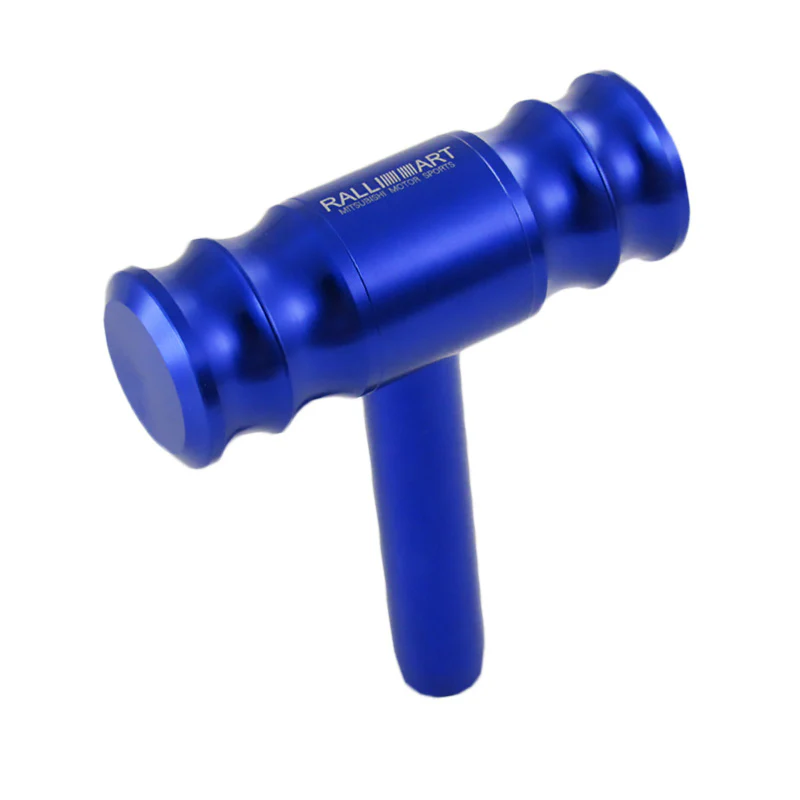 Blue RALLIART Mitsubishi Car Shift Knob Aircraft Joystick Transmission Racing Gear Shifter - Image 8