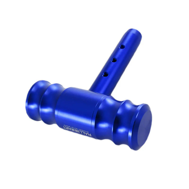 Blue RALLIART Mitsubishi Car Shift Knob Aircraft Joystick Transmission Racing Gear Shifter - Image 9