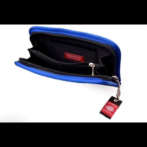 Blue Takata FD Men Women Wallet Card Money Cash Holder Drift JDM Drift Harness with Harveys Logo X1 NEW - Image 2