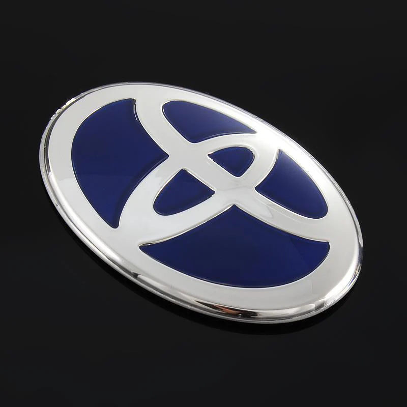 Blue TOYOTA MOTORS Racing Set Keychain Metal Key Ring with Steering Wheel Emblem - Image 9