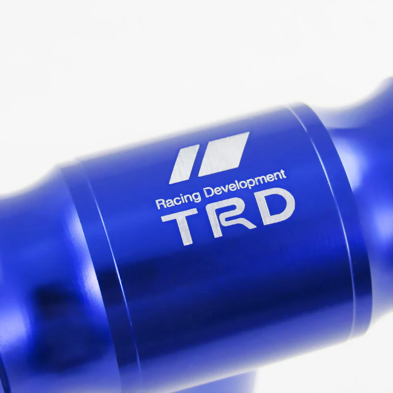 Blue TRD Car Shift Knob Aircraft Joystick Transmission Racing Gear Shifter - Image 2