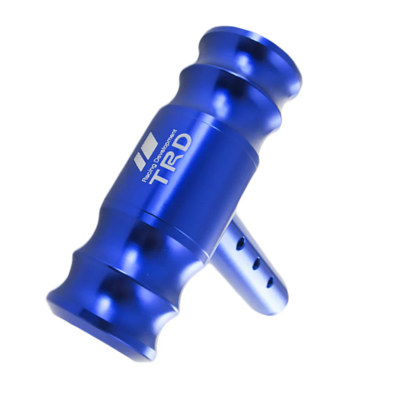 Blue TRD Car Shift Knob Aircraft Joystick Transmission Racing Gear Shifter - Image 5