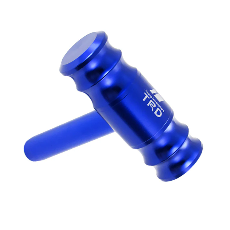 Blue TRD Car Shift Knob Aircraft Joystick Transmission Racing Gear Shifter - Image 7