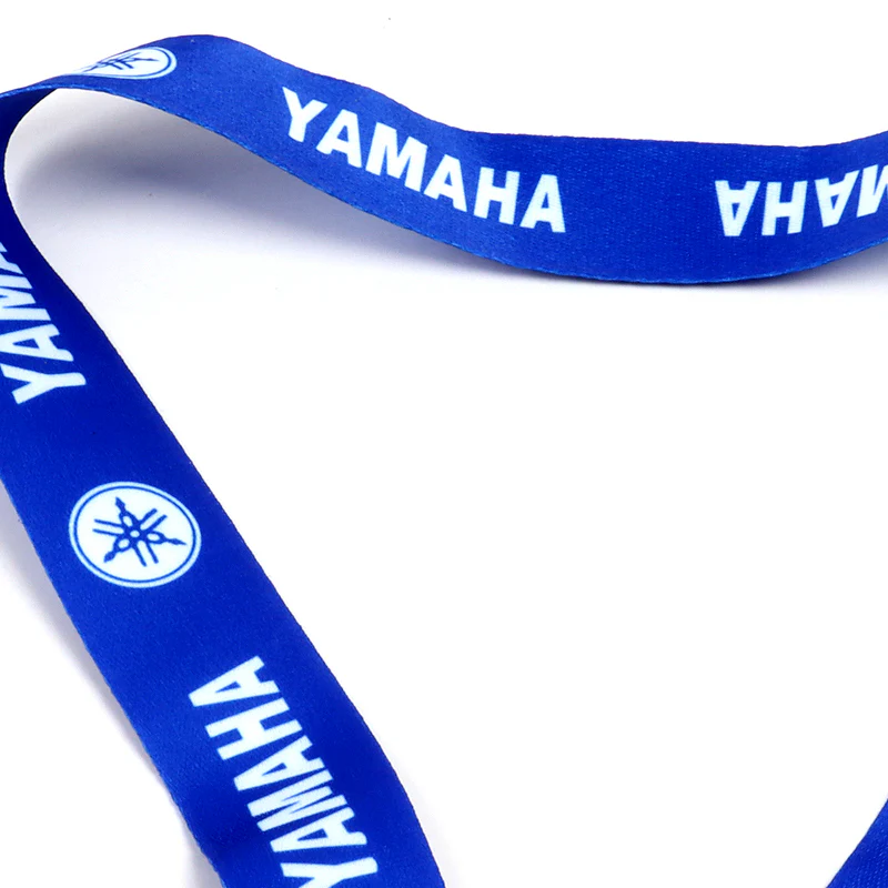 Blue YAMAHA Racing Set of Biker Keychain Lanyard Motorcycle Key chain Strap Tag - Image 7