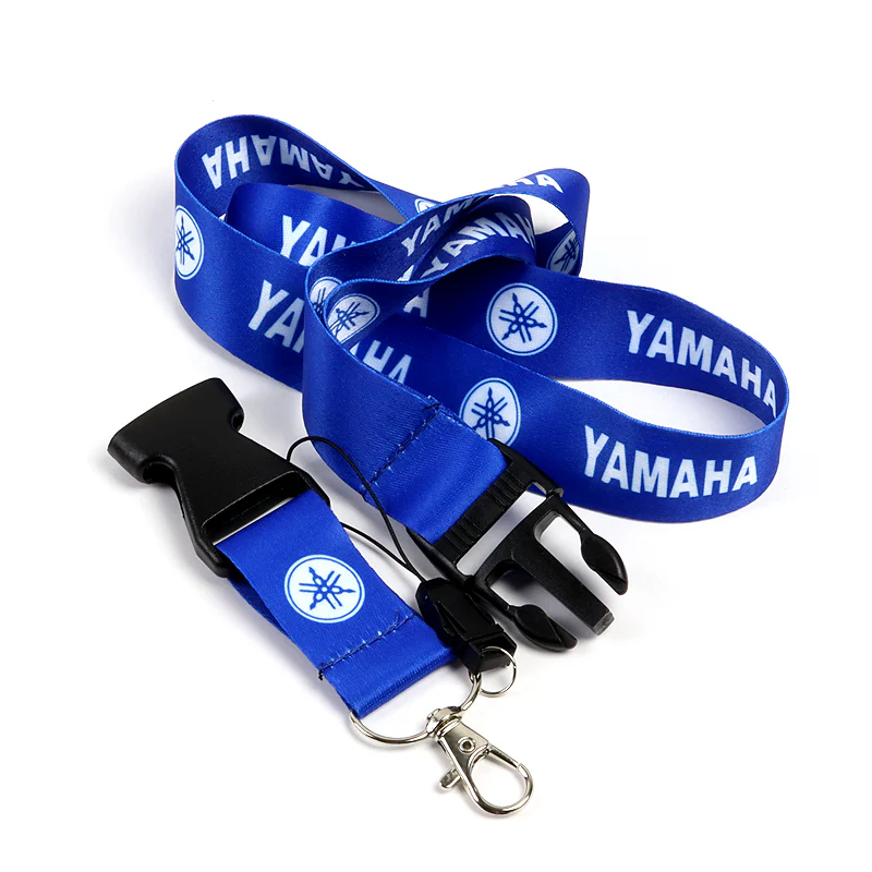 Blue YAMAHA Racing Set of Biker Keychain Lanyard Motorcycle Key chain Strap Tag - Image 8