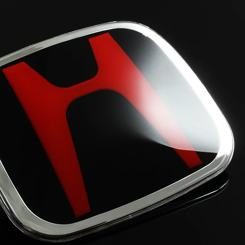 Brand New Front or Rear Honda JDM Red/Black H Emblem Badge for NSX S2000 Prelude RSX - Image 4