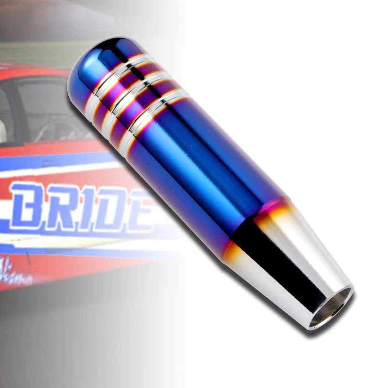Bride Aluminum Burnt Blue Universal Gear Shift Knob Shifter Lever Head New - 13 CM - Image 2