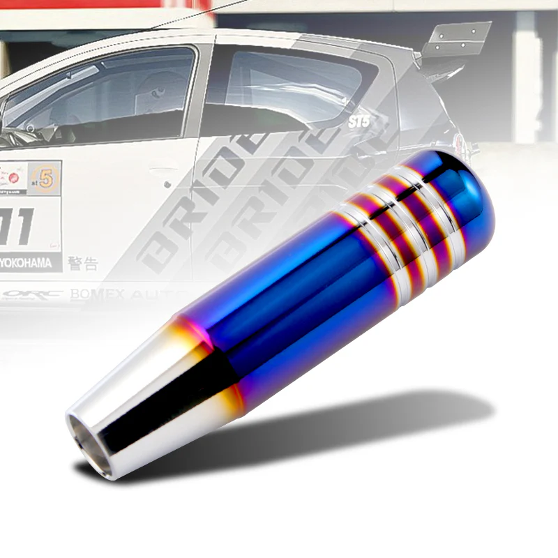 Bride Aluminum Burnt Blue Universal Gear Shift Knob Shifter Lever Head New - 13 CM - Image 4