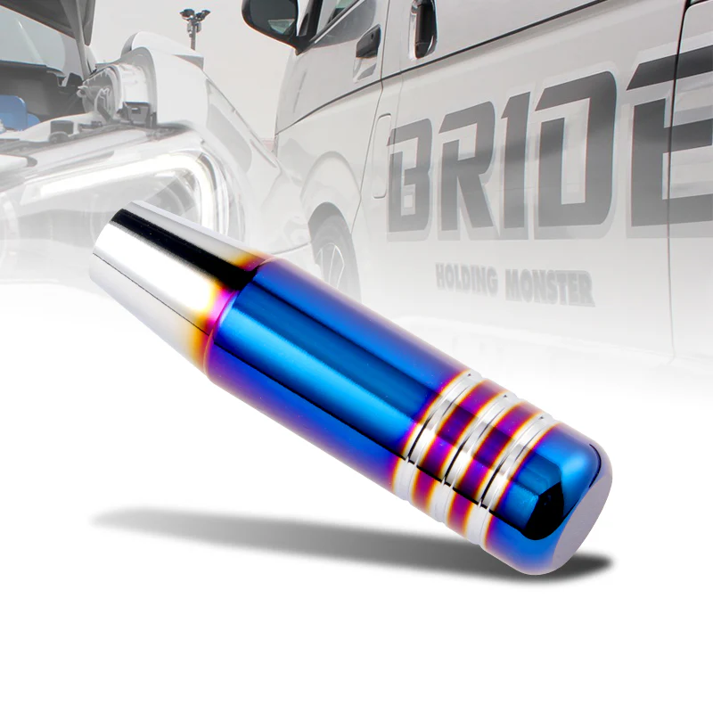Bride Aluminum Burnt Blue Universal Gear Shift Knob Shifter Lever Head New - 13 CM - Image 6