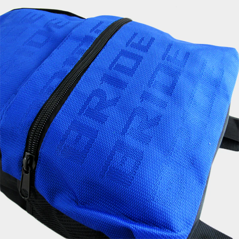 Bride Blue Backpack with Takata Black Harness Adjustable Shoulder Straps - Image 4