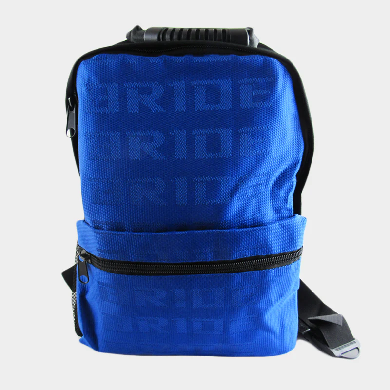 Bride Blue Backpack with Takata Black Harness Adjustable Shoulder Straps - Image 6