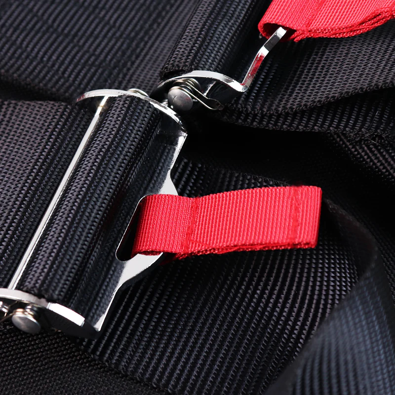 Bride Gradation Cloth Backpack Asimo Black Harness Adjustable Shoulder Straps with HONDA Metal Keychain key Ring Hook Strap - Image 10