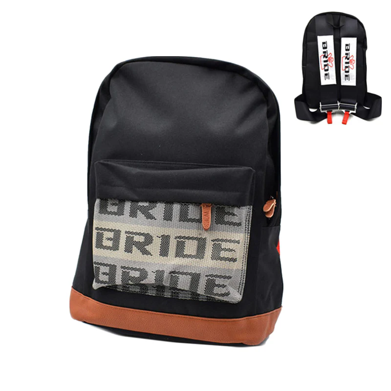 Bride Gradation Cloth Backpack with Black Harness Adjustable Shoulder Straps - Image 3