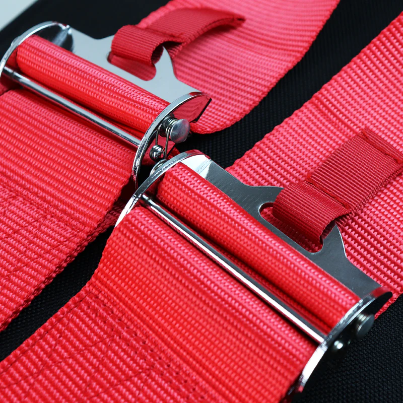 Bride Gradation Cloth Backpack with Honda Type R Red Harness Adjustable Shoulder Straps - Image 5