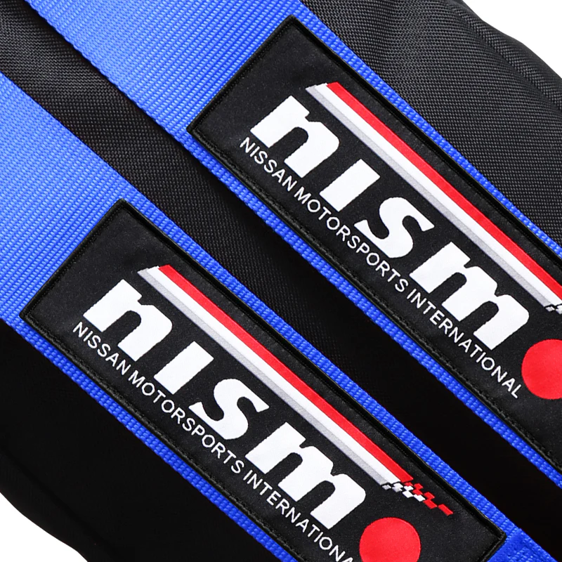 Bride Gradation Cloth Backpack with Nissan Nismo Blue Harness Adjustable Shoulder Straps - Image 4