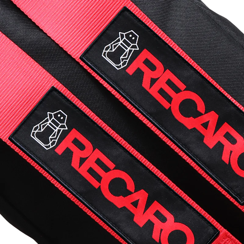 Bride Gradation Cloth Backpack with RECARO Red Harness Adjustable Shoulder Straps - Image 6