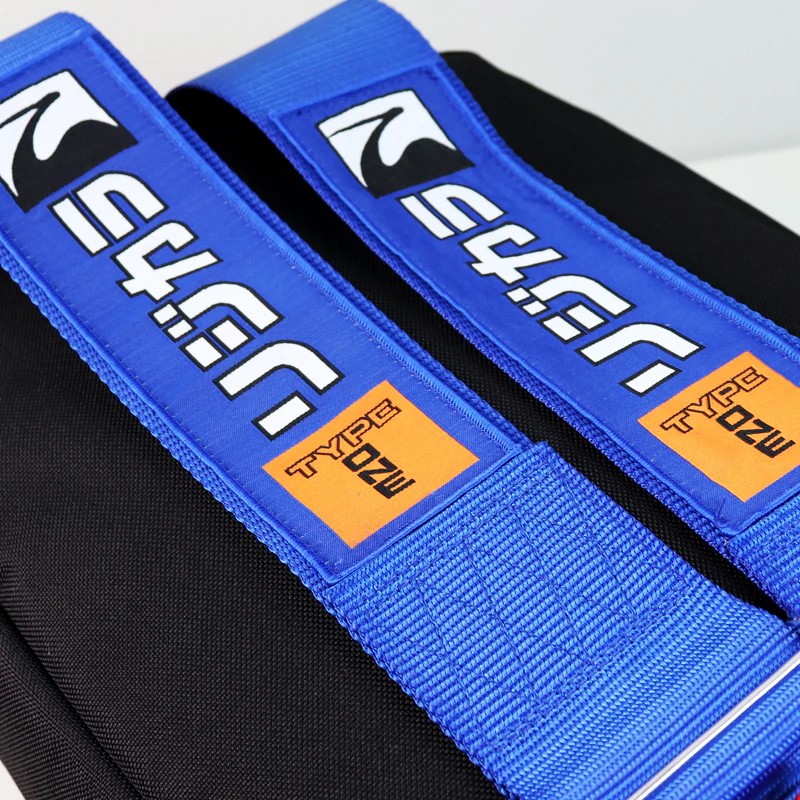 Bride Gradation Cloth Backpack with Spoon Sports Blue Harness Adjustable Shoulder Straps - Image 4