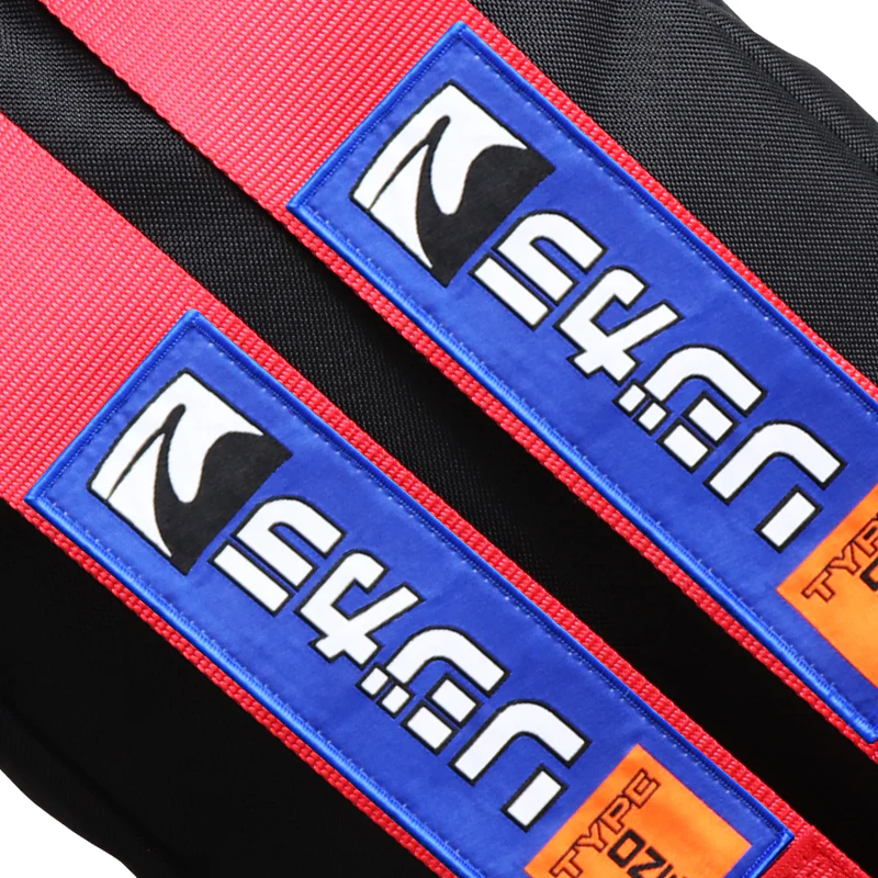 Bride Gradation Cloth Backpack with Spoon Sports Red Harness Adjustable Shoulder Straps - Image 4