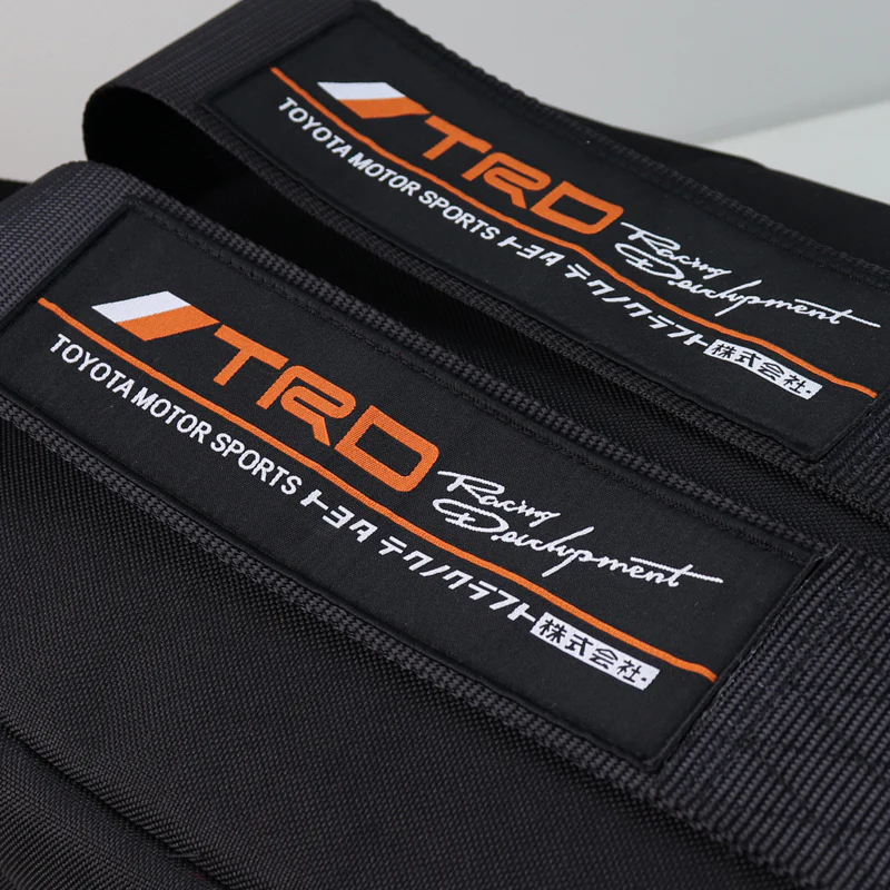 Bride Gradation Cloth Backpack with Toyota TRD Black Harness Adjustable Shoulder Straps - Image 5