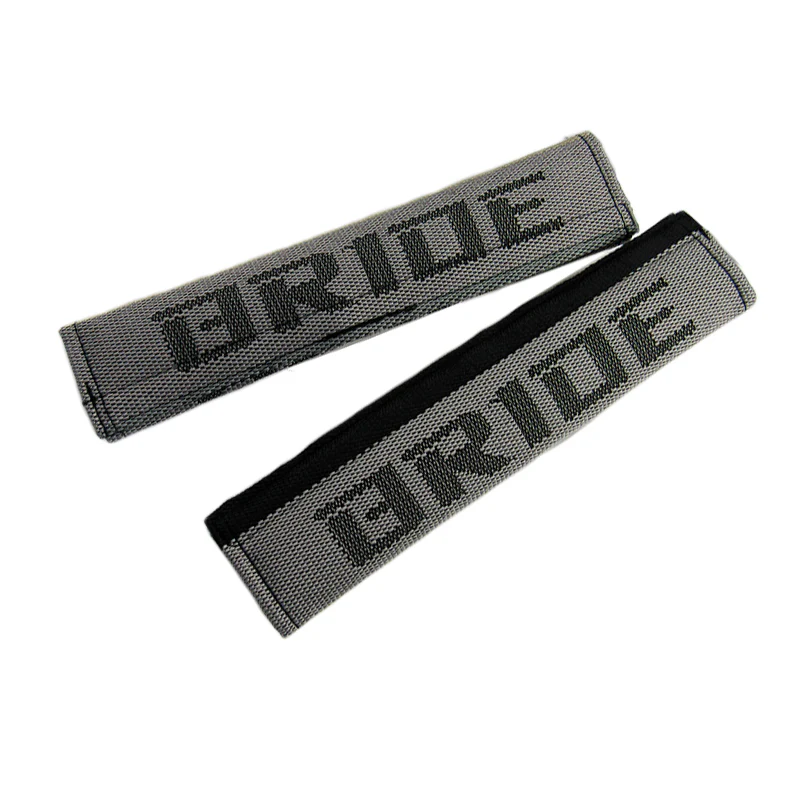 Bride Gradation Racing Seat Cloth/Fabric Set - Neck Headrest, Throw Pillow & Seat Belt Cover - Image 2