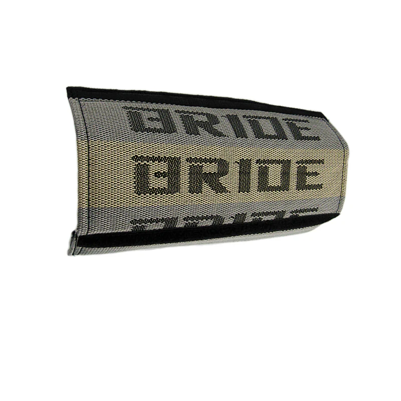 Bride Gradation Racing Seat Cloth/Fabric Set - Neck Headrest, Throw Pillow & Seat Belt Cover - Image 8