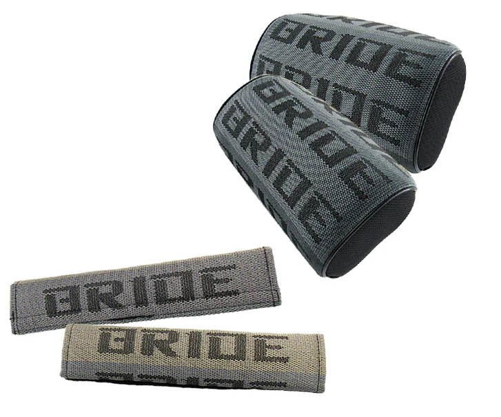 Bride Gradation Racing Seat Cloth/Fabric Pillow & Seat Belt Cover Set - Image 4