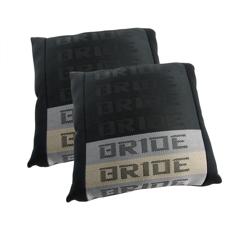 Bride Gradation Racing Seat Cloth/Fabric Set - Neck Headrests, Throw Pillows & Seat Belt Covers - Image 7
