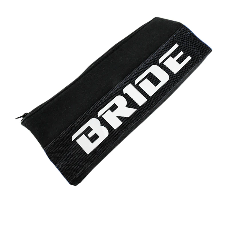 BRIDE New Soft Fabric Seat Belt Cover Shoulder Pads Fabric Racing Seat Material 1-PAIR - Image 6