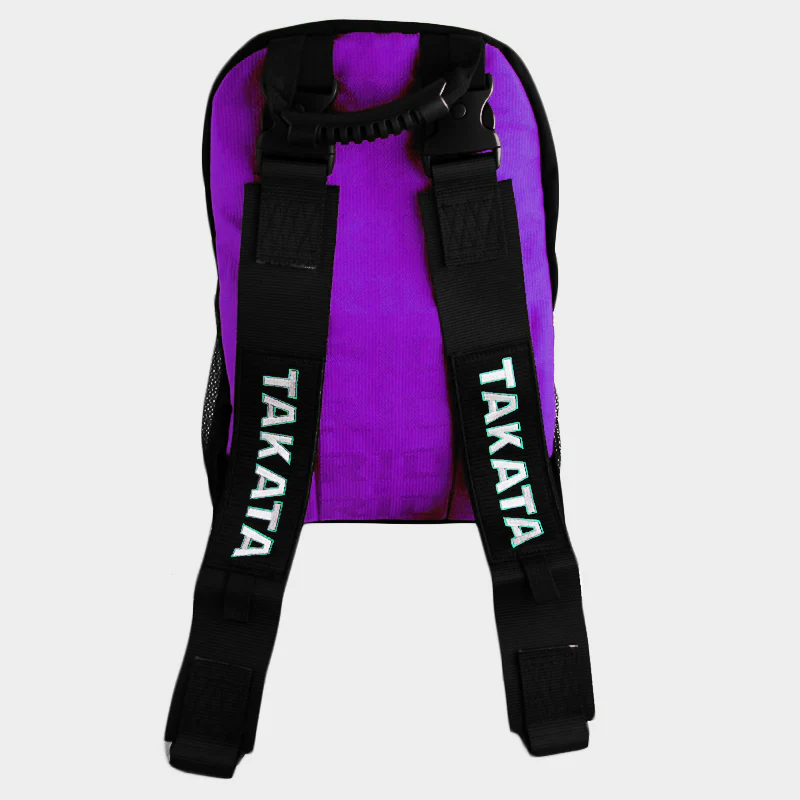 Bride Purple Backpack with Takata Black Harness Adjustable Shoulder Straps - Image 3