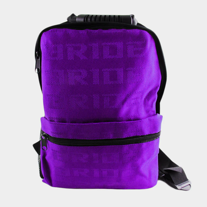 Bride Purple Backpack with Takata Black Harness Adjustable Shoulder Straps - Image 4