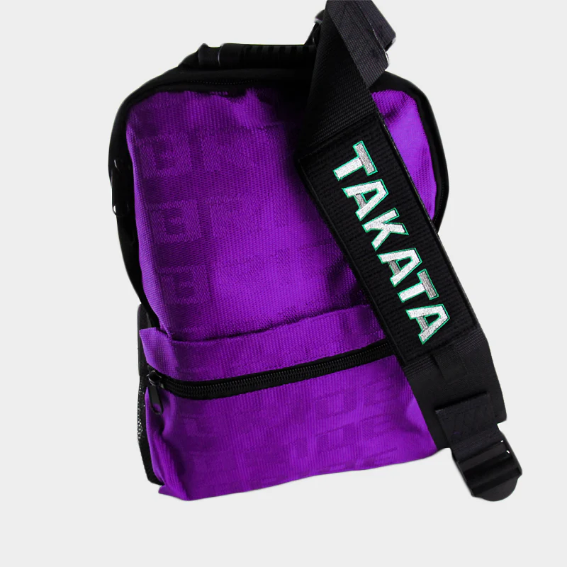 Bride Purple Backpack with Takata Black Harness Adjustable Shoulder Straps - Image 6