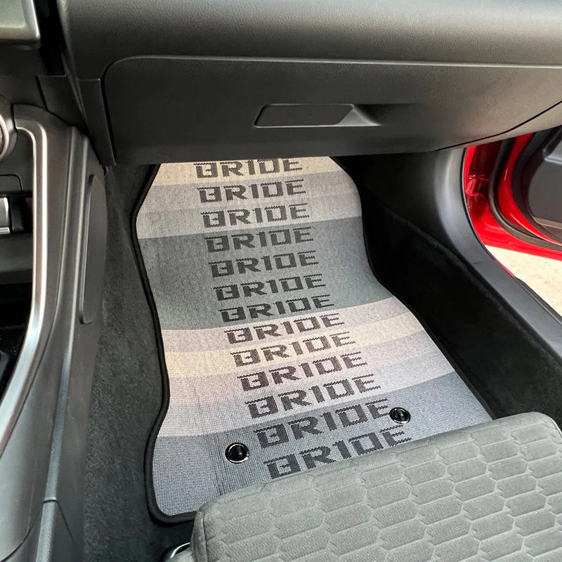 Bride Racing Set Fabric Floor Mats Carpets for 13-20 Scion FRS/Subaru BRZ/ Toyota 86 with Shift Boot Cover - Image 4