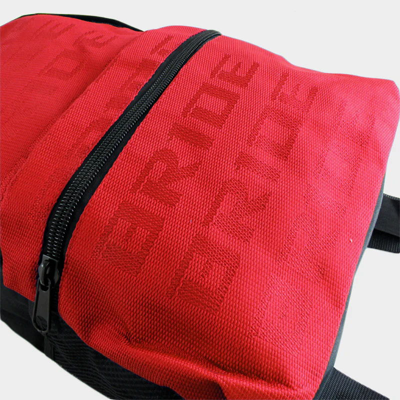 Bride Red Backpack with Takata Black Harness Adjustable Shoulder Straps - Image 4