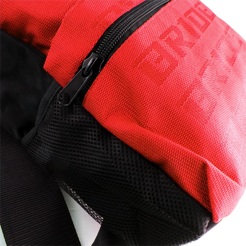 Bride Red Backpack with Takata Black Harness Adjustable Shoulder Straps - Image 6