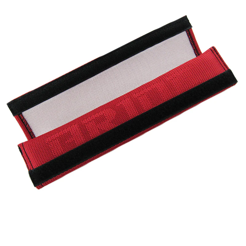 Bride Red Seat Belt Cover X2 - Image 3